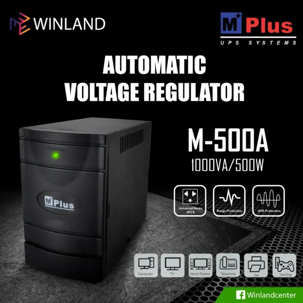 Winland l MPLUS 4 Outlets Automatic Voltage Regulator - Image 2