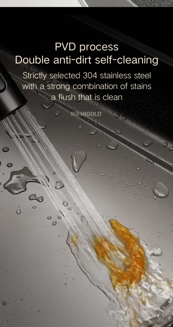 HIGOLD Handmade Waterfall Sink - Image 11