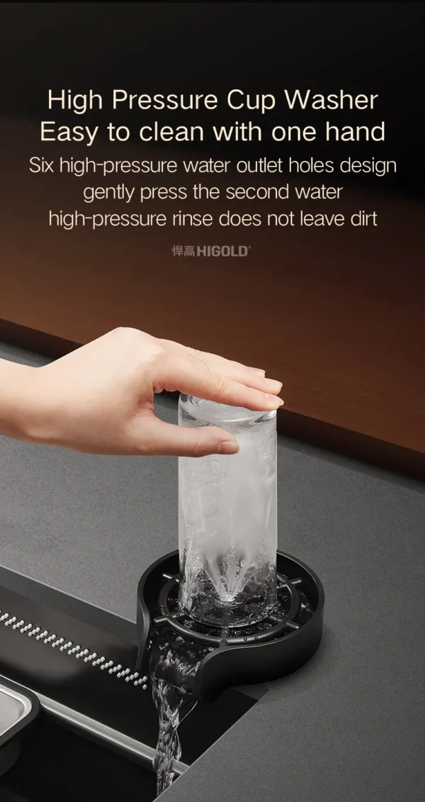 HIGOLD Handmade Waterfall Sink - Image 15