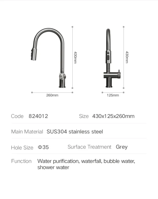 HIGOLD Handmade Waterfall Sink - Image 21