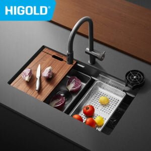 Higold handmade waterfall sink