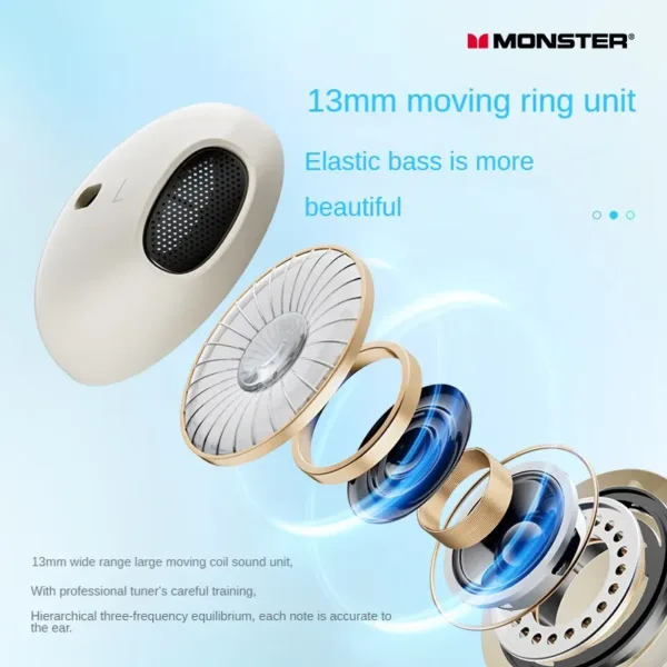 Monster GT11 MKII ANC/ENC Bluetooth Earpiece - Image 2