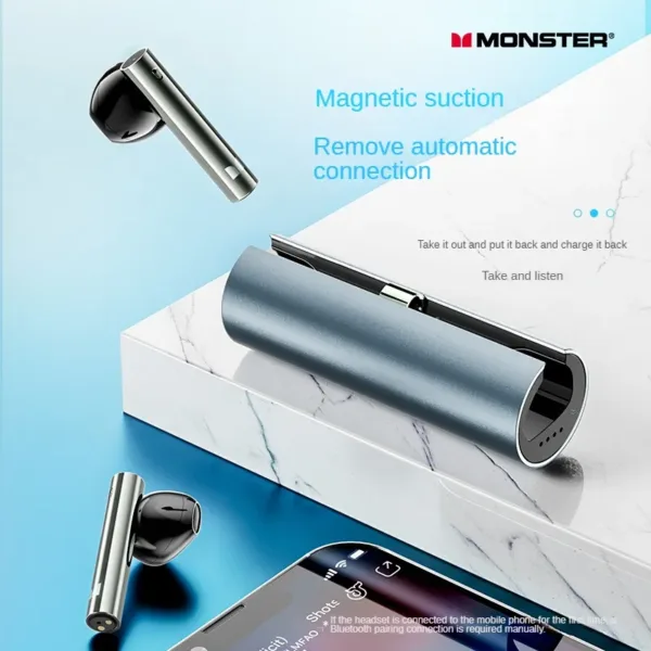 Monster GT11 MKII ANC/ENC Bluetooth Earpiece - Image 6