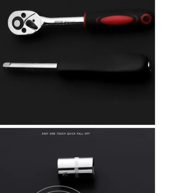 Btools 82pcs Car Repair Tools Socket Wrench Set - Image 8