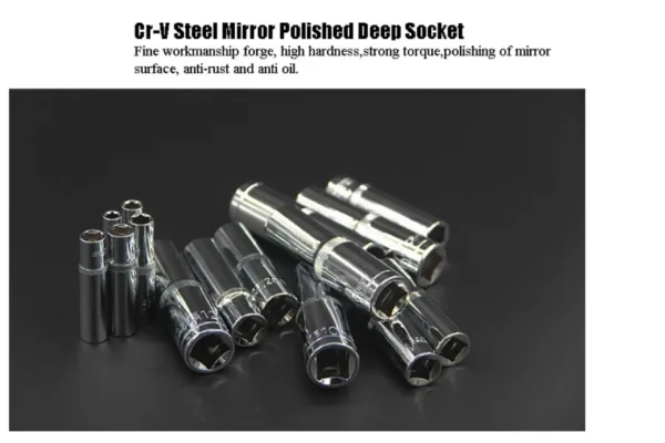 Btools 82pcs Car Repair Tools Socket Wrench Set - Image 13